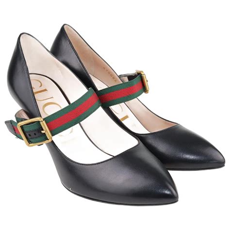 mary jane gucci heels|Gucci sylvie leather.